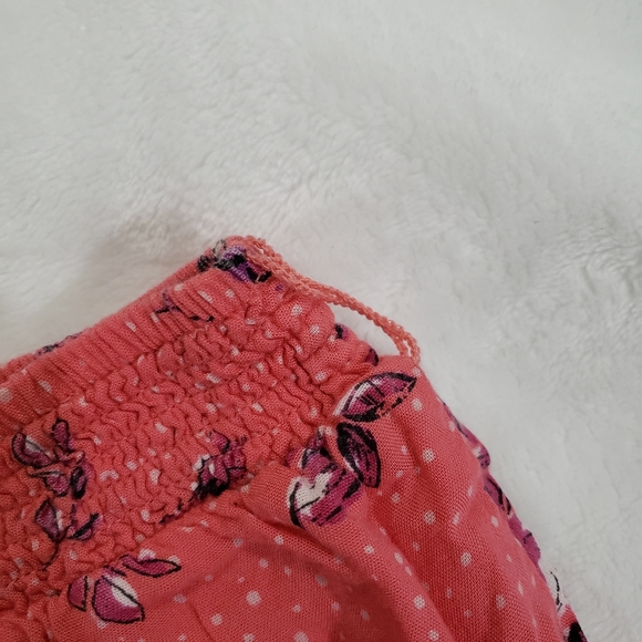 Candie's High-Low Skirt in Pink & White Floral Print Girl's Size XS/S - Picture 4 of 5